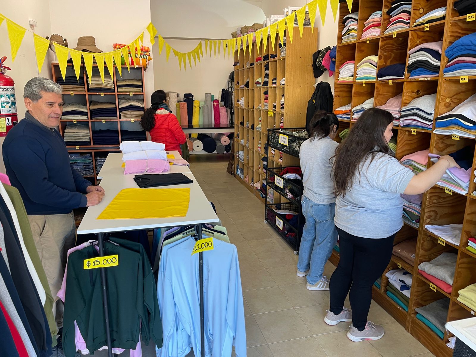 La Cooperativa Algodonera Santa Fe inauguró su nueva tienda en barrio América