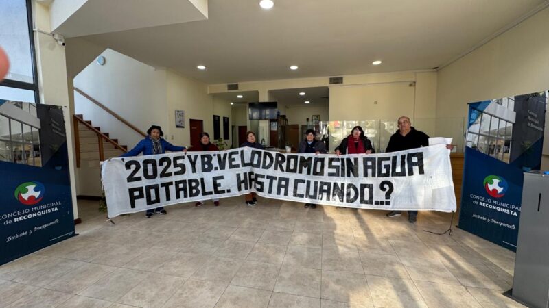 Reconquista: vecinos del barrio Velódromo reclamaron en el Concejo por la falta de agua potable