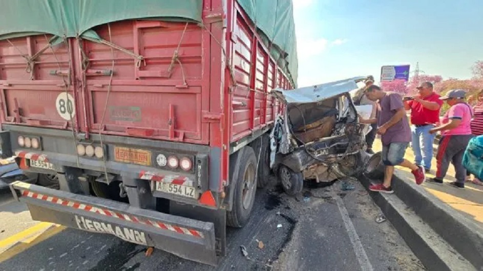 Choque en el puente General Belgrano: falleció un correntino