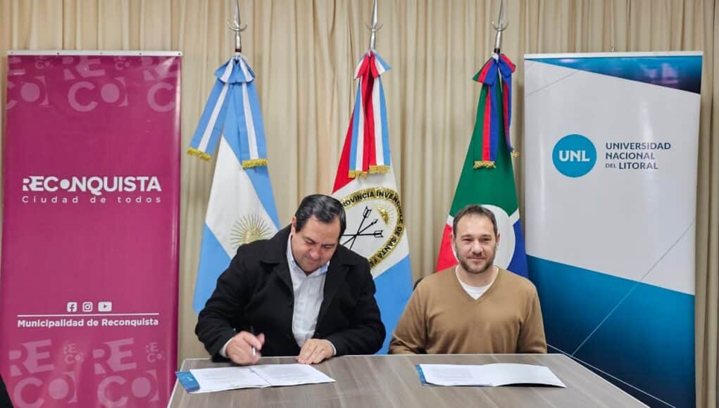 Reconquista firmó un convenio con la UNL para fortalecer el desarrollo artístico