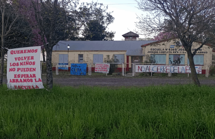 Reclaman la reapertura de la Escuela «José Pedroni» en Malabrigo