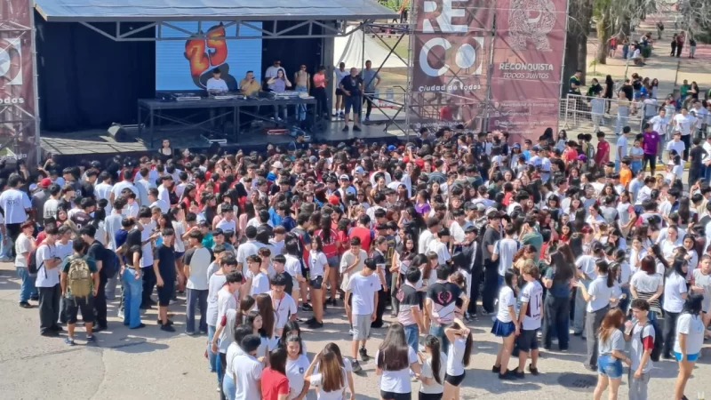 Reconquista vive el mes del Estudiante con distintas actividades culturales y deportivas