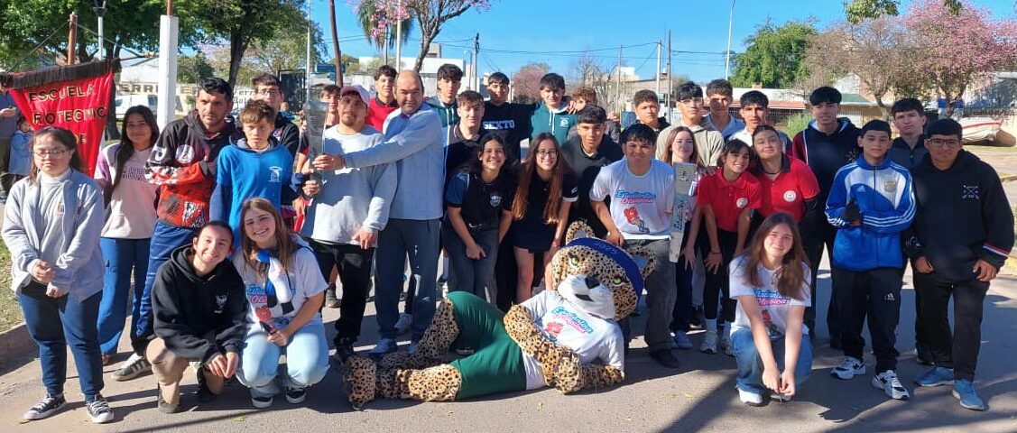 La antorcha olímpica recorre las calles de Reconquista. Seguí las novedades en DMH