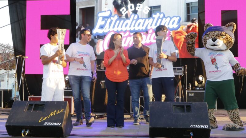 Reconquista inauguró una nueva edición de la Estudiantina Olímpica