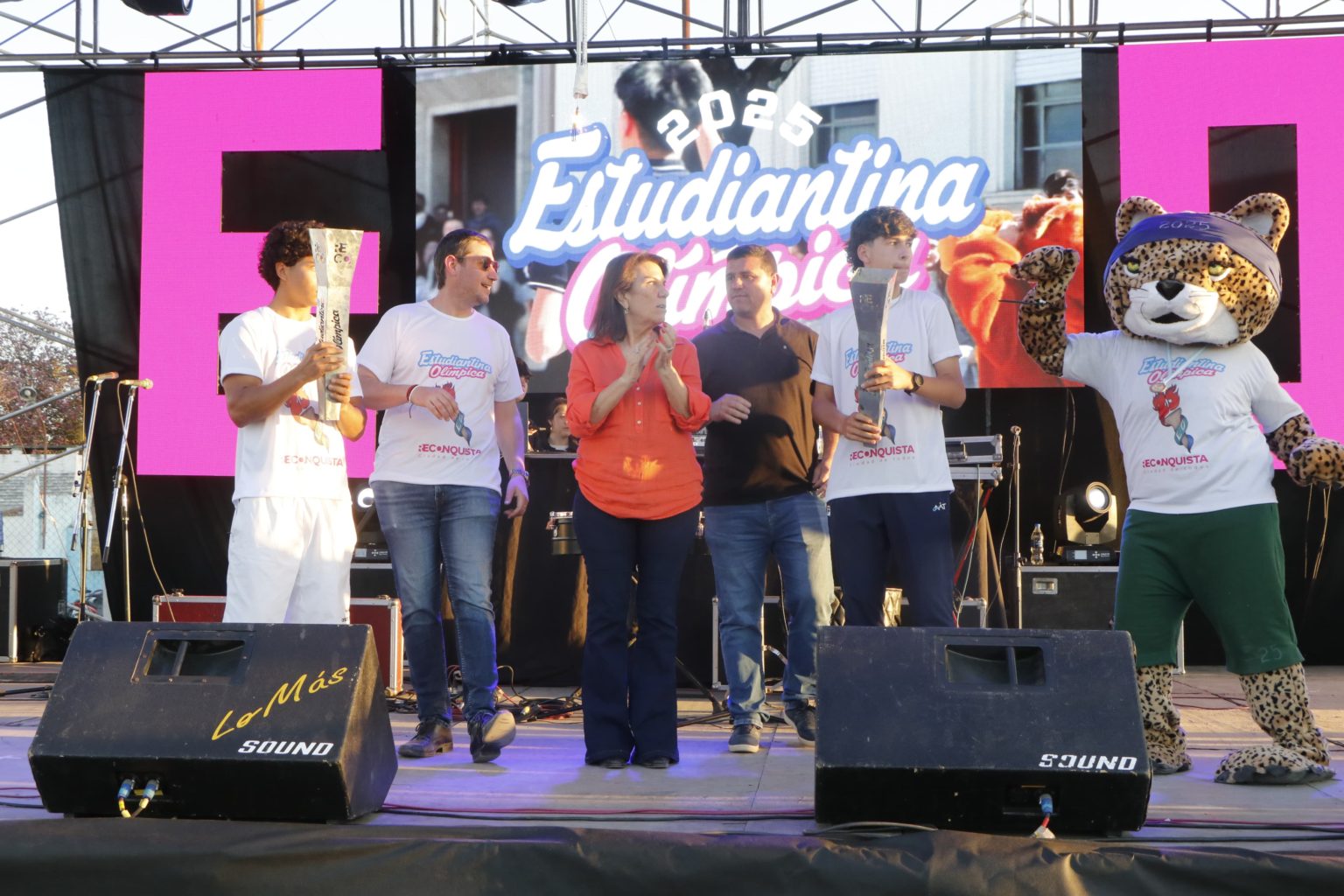 Reconquista inauguró una nueva edición de la Estudiantina Olímpica