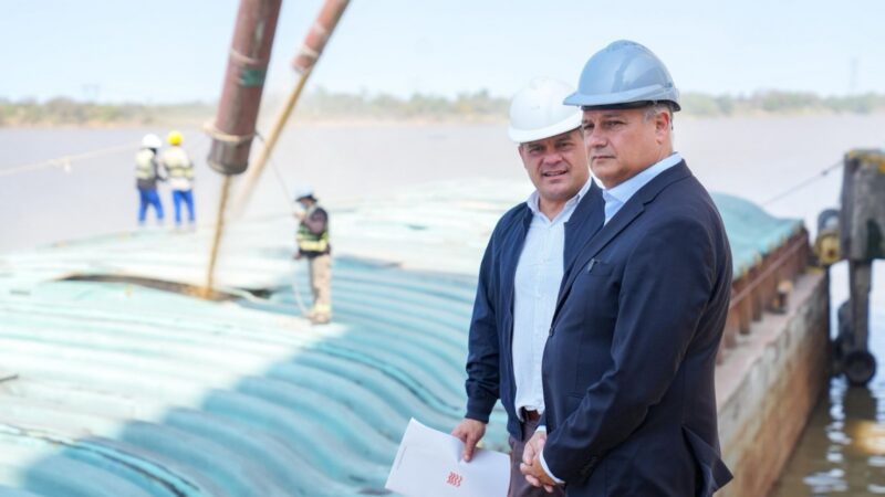 Salió un nuevo embarque de soja desde el Puerto de Santa Fe ¿cuál es el destino?