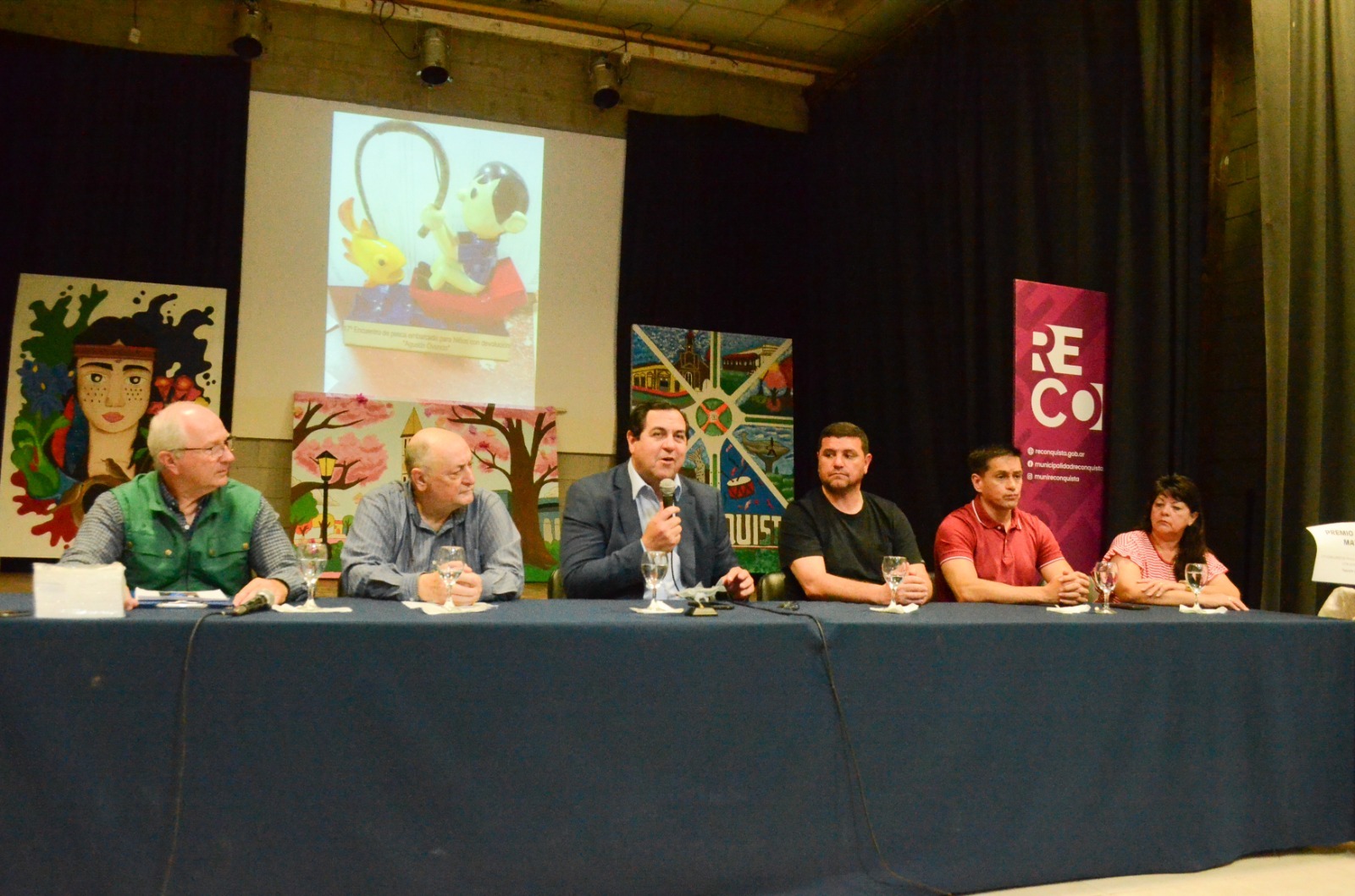 Presentaron el Encuentro de Pesca Variada Embarcada para Niños