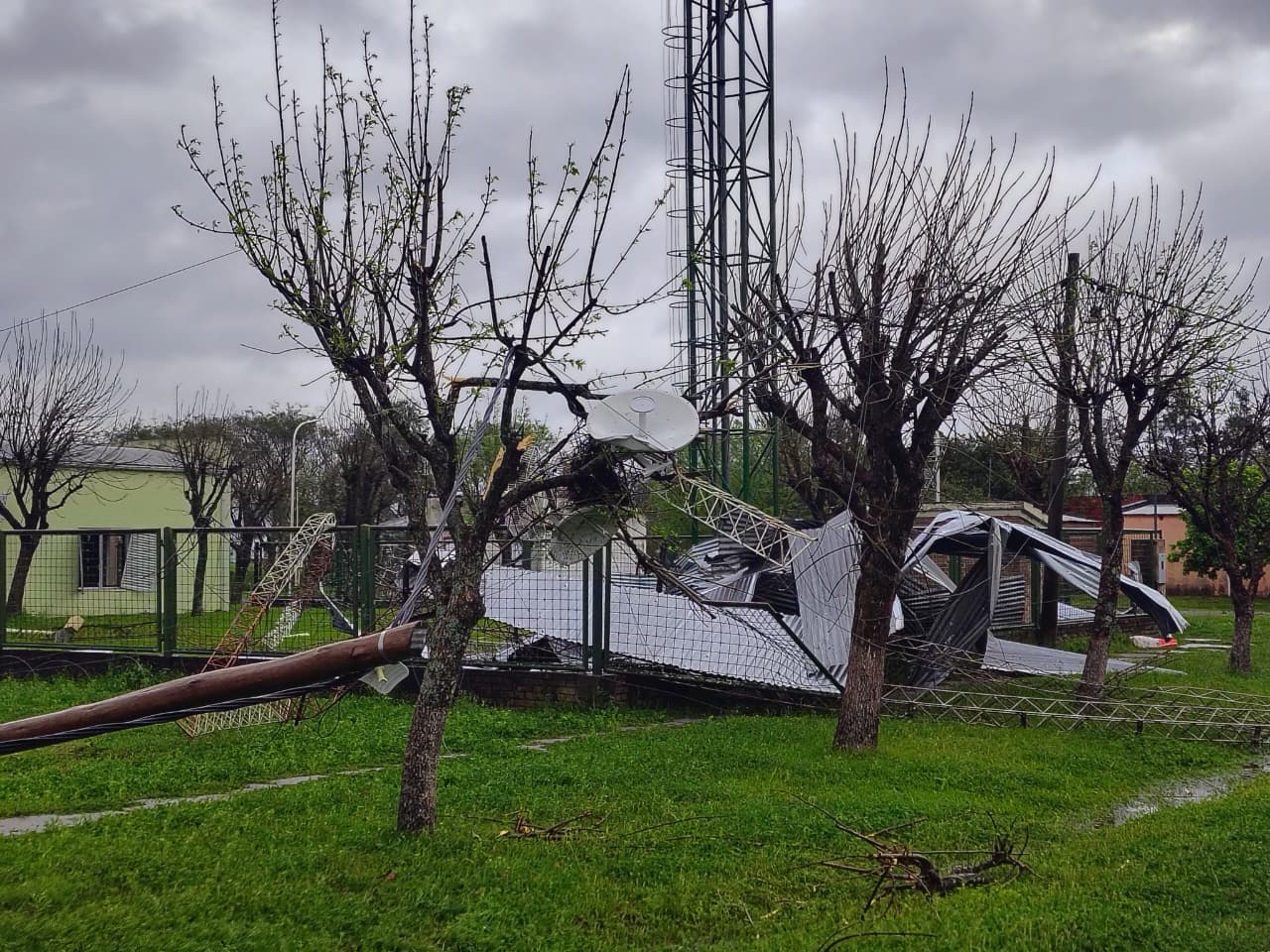 Temporal provocó daños en viviendas de San Manuel ¿cómo impacto en el campo?