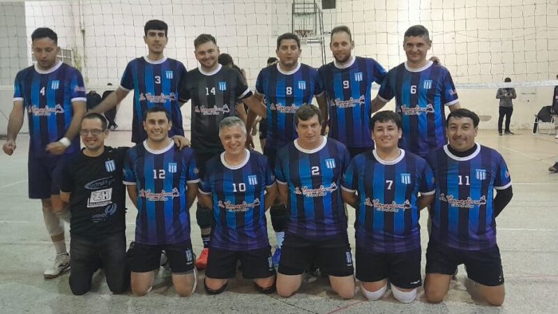 Voley: Racing derrotó a Bomberos y jugará la final con Adelante