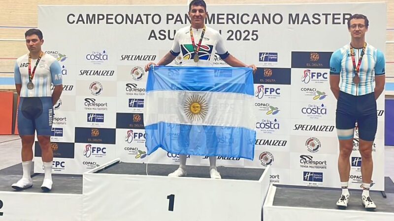 Ciclismo: Luis Aquino cerró el Panamericano con Medalla Dorada