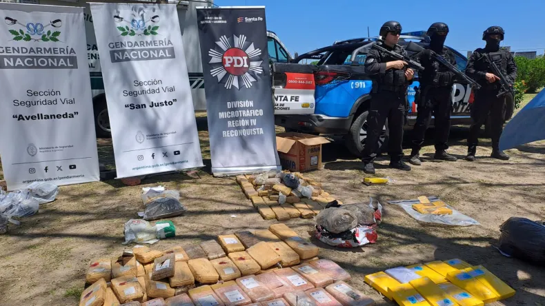 Avellaneda: Pullaro y Scaglia encabezan la destrucción de drogas incautadas en la región