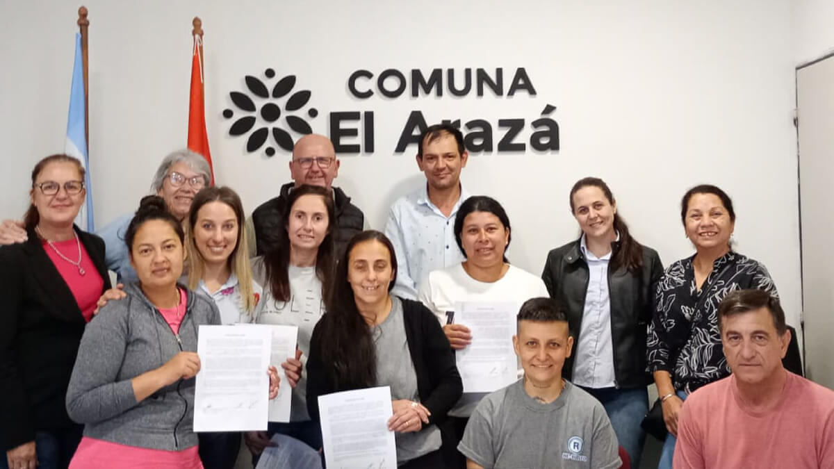 El Arazá: firma de convenios del Banco Solidario para impulsar el desarrollo local