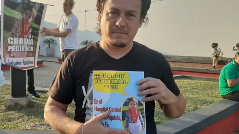 Exigen guardia pediátrica en el Hospital Reconquista tras 6 años de la muerte de Valentina