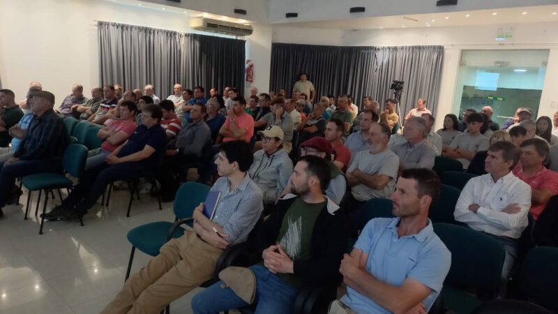 Productores participaron de una Jornada Ganadera en Malabrigo
