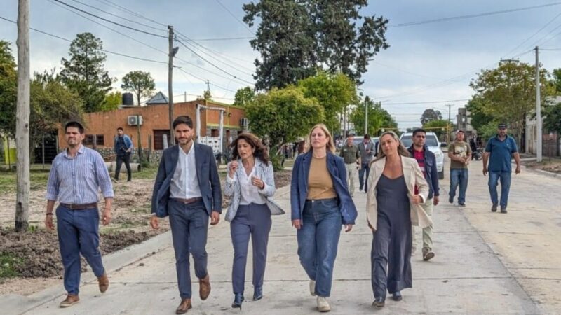 Paula Mitre destacó la visita del gobernador Pullaro a Vera