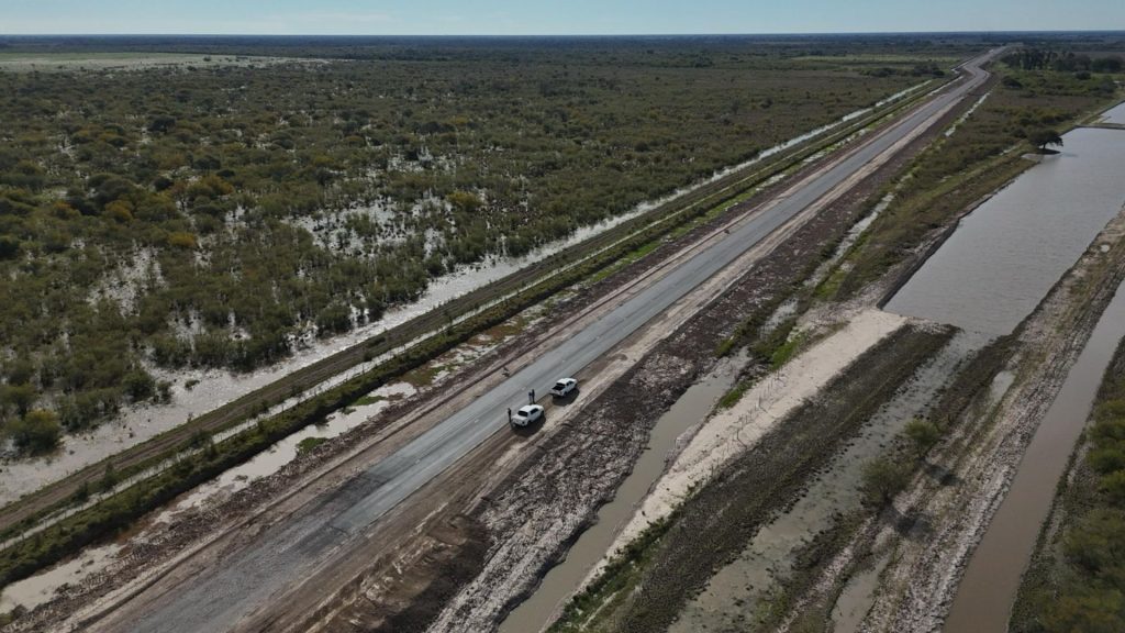 Villa Ana inaugura la pavimentación de ruta Provincial 32 hacia las Tres Bocas