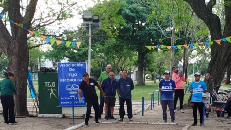 Reconquista fue sede de un torneo de Tejo con más de 38 duplas