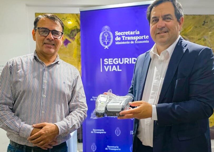 Incorporan nuevo alcoholímetro para fortalecer controles viales en Reconquista