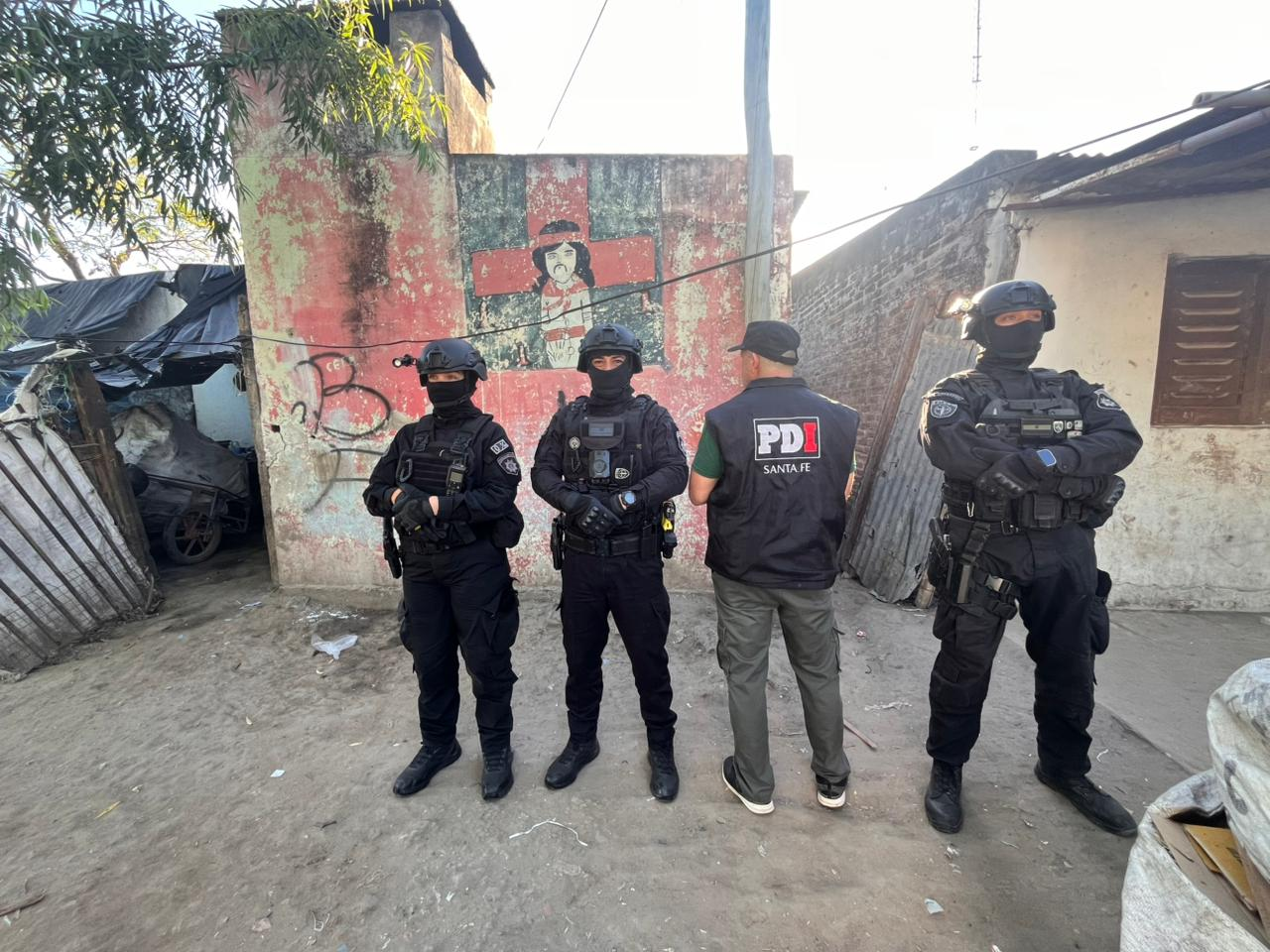 Allanamientos con detenidos por robo en barrios de Reconquista