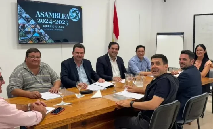 Vallejos fue elegido presidente de la Asociación para el Desarrollo Regional