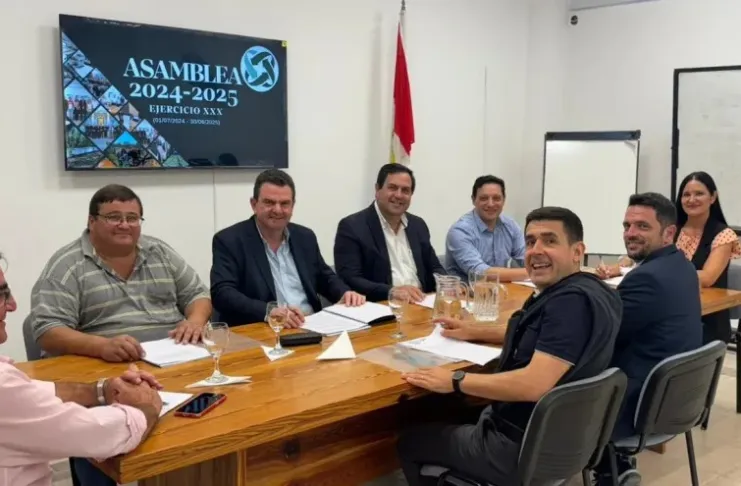 Vallejos fue elegido presidente de la Asociación para el Desarrollo Regional