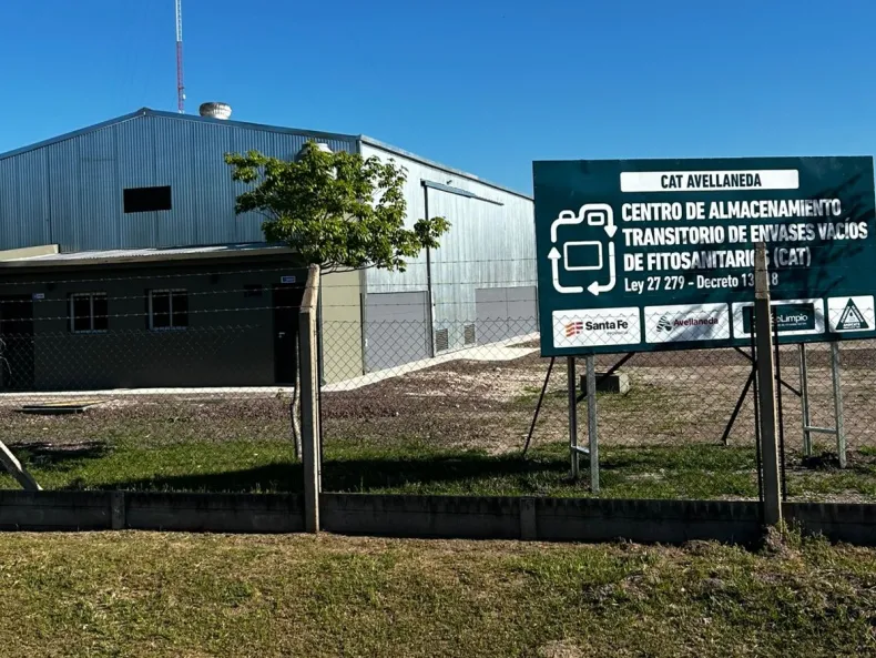 Avellaneda: inauguraron un centro de almacenamiento para depositar envases de fitosanitarios