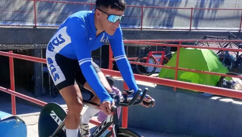El ciclista Luis Aquino ganó la medalla de oro en Mar del Plata