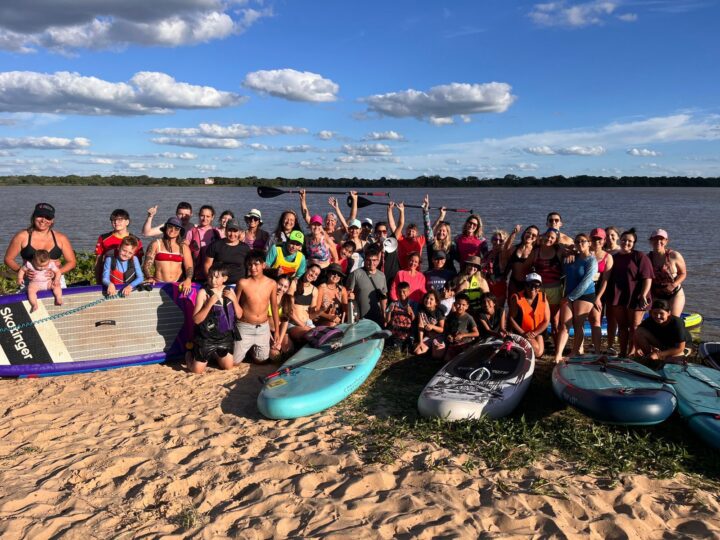 Reconquista tuvo un fin de semana de Stand Up Paddle