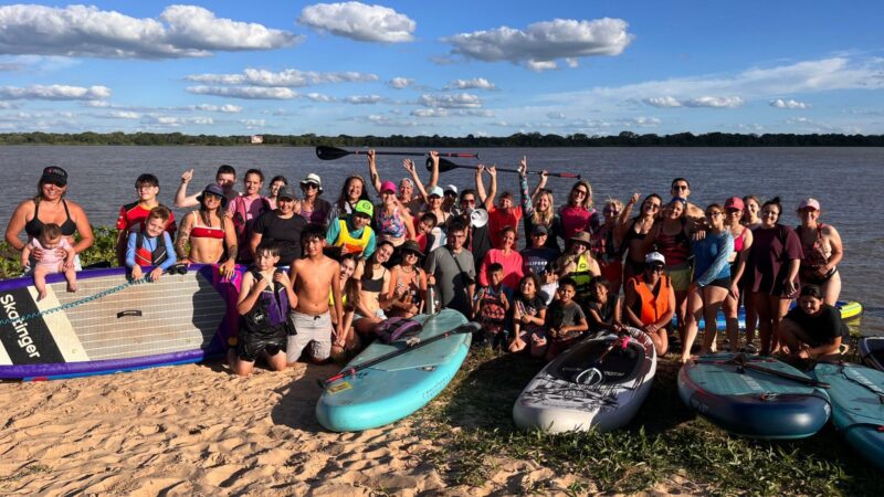 Reconquista tuvo un fin de semana de Stand Up Paddle