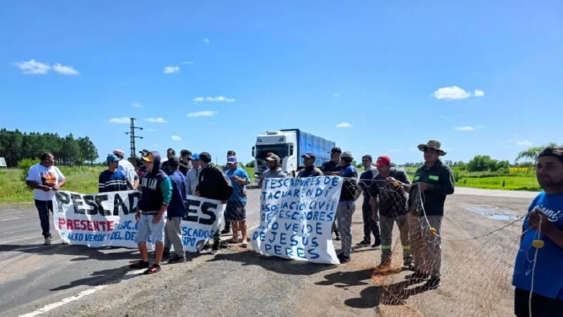«Estamos abiertos al diálogo», declararon los pescadores que se manifestaron en la región