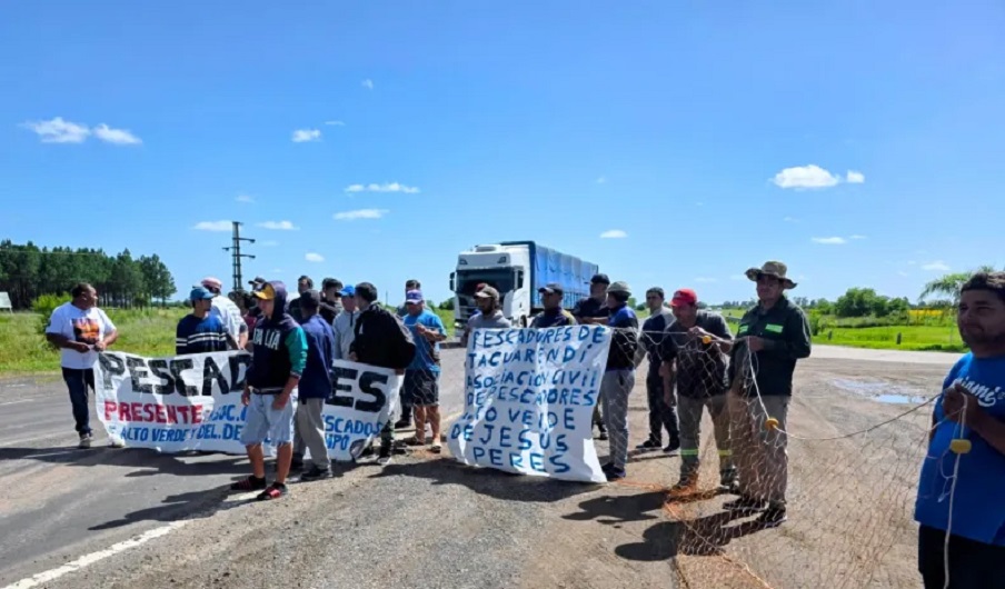 «Estamos abiertos al diálogo», declararon los pescadores que se manifestaron en la región