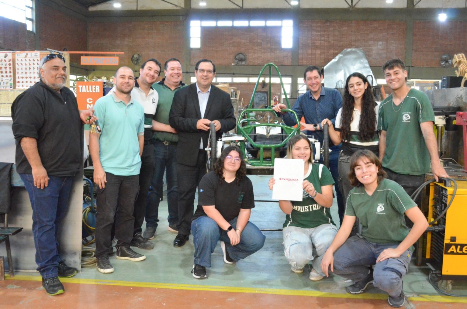 Reconquista apoya a los chicos de “La tuerca rodante” para participar de ECO Desafío YPF