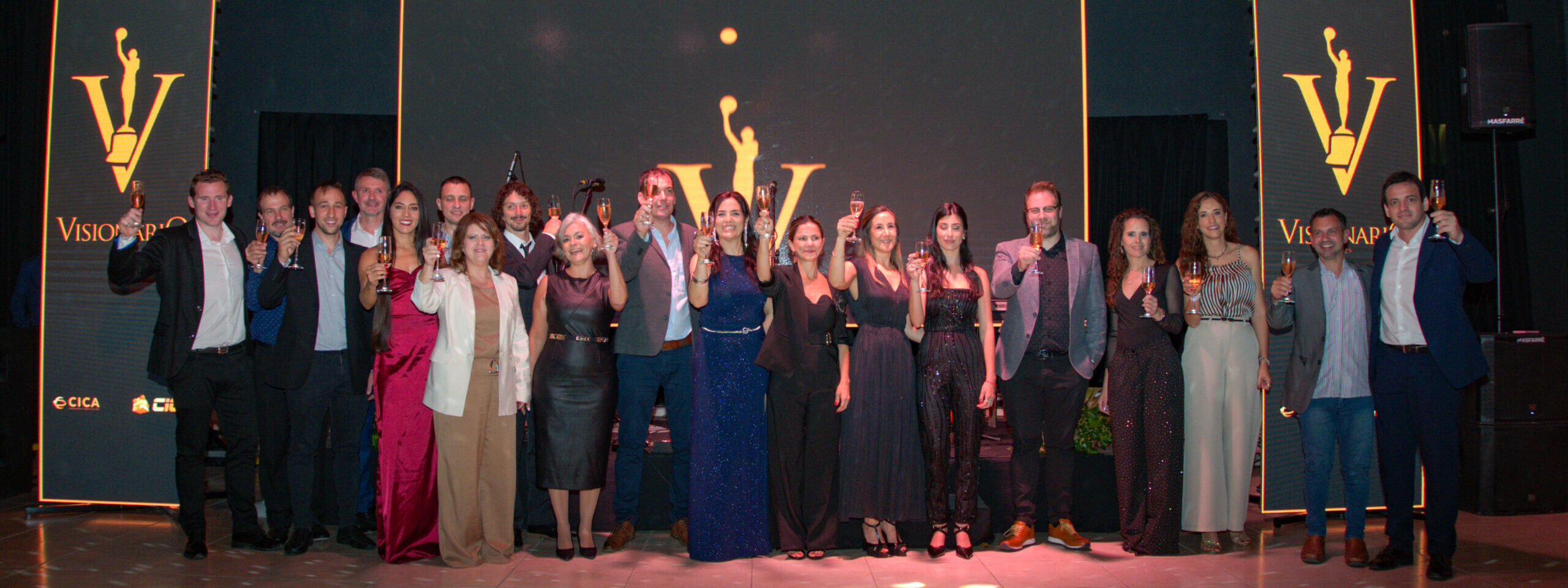 Exitosa edición de »Visionario», el premio que reconoce a los emprendedores de la región