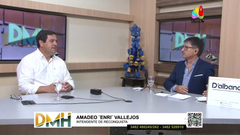 Vallejos en DMH: “seguimos trabajando con fe y optimismo. Lo mejor está por venir para Reconquista”