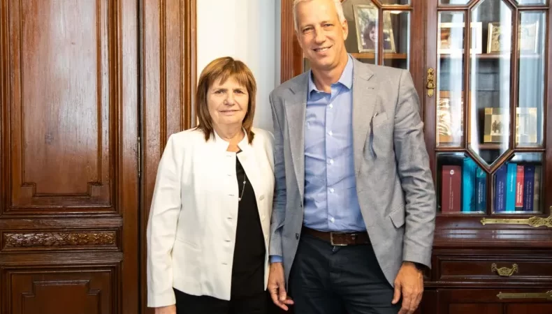 Dionisio Scarpin y Bullrich analizaron la seguridad y el fortalecimiento de la justicia en el norte de Santa Fe