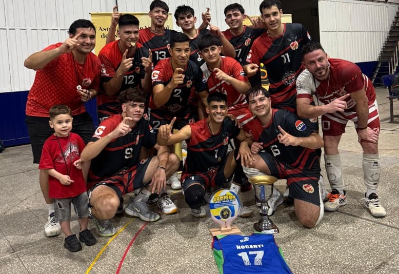 Adelante Campeón en Voley en una espectacular definición ante Racing