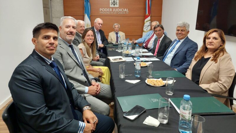La Corte Suprema se reunió con el colegio de abogados en Reconquista ¿qué trataron?