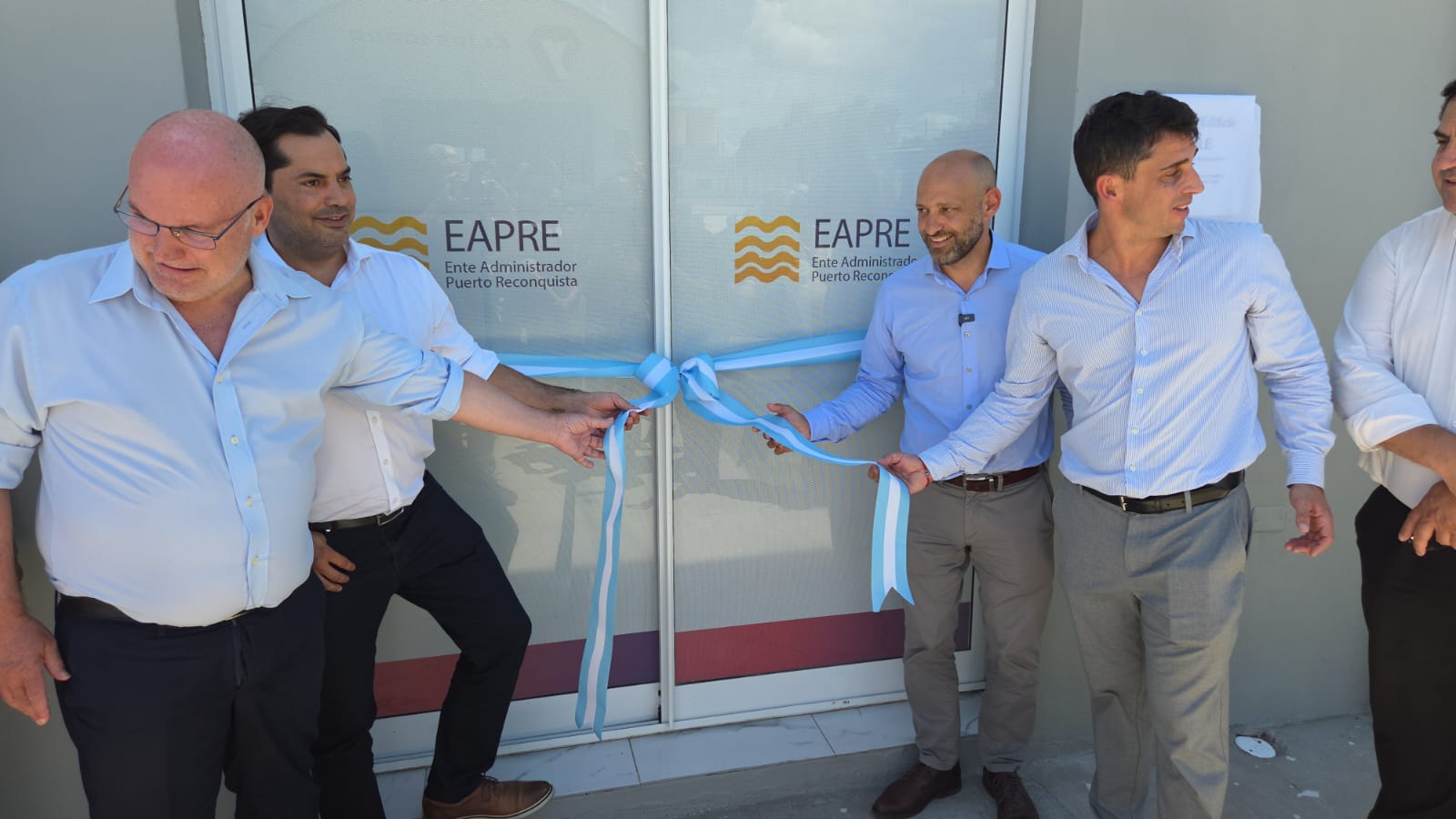 Inauguraron las oficinas nuevas del Ente Administrador del Puerto Reconquista