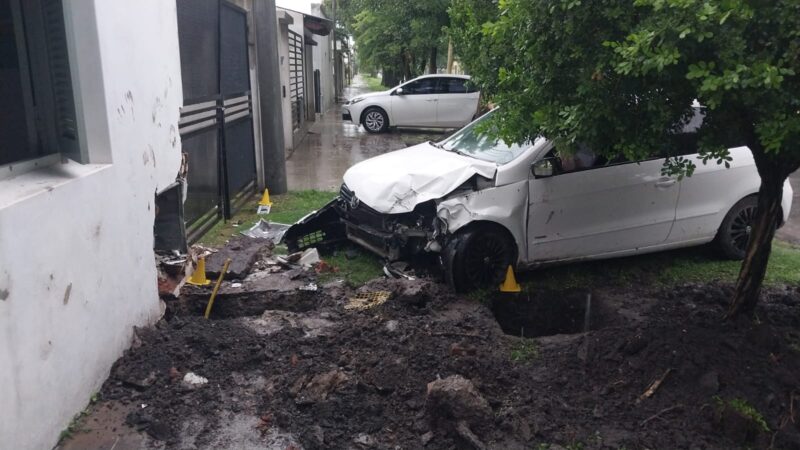 Accidente y fuga de gas en Barrio Port Arthur de Avellaneda