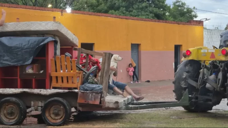 Corrientes: el Gobierno provincial asiste a los evacuados tras las intensas lluvias