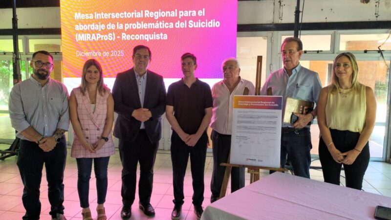 Santa Fe impulsa mesas intersectoriales para fortalecer la prevención del suicidio