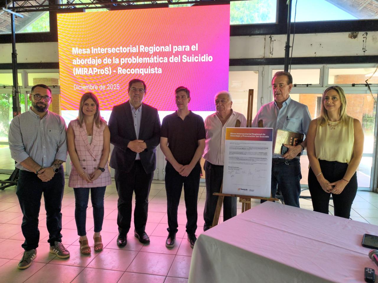 Santa Fe impulsa mesas intersectoriales para fortalecer la prevención del suicidio