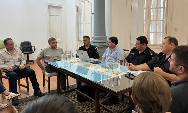 Reconquista y Avellaneda coordinaron operativos de seguridad para las fiestas de fin de año