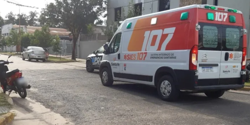 Motociclista se lesionó tras chocar con un automóvil en Avellaneda