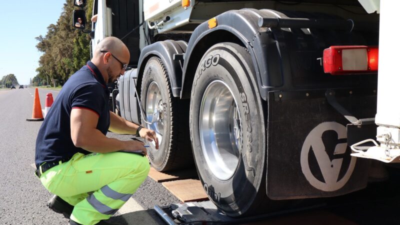 Pesaje de camiones: Provincia detectó excesos de hasta 25.000 kilos