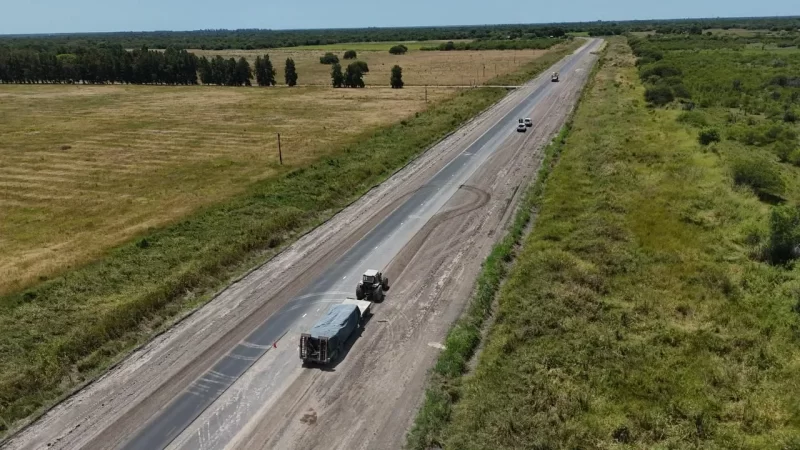 Avanza la pavimentación de la Ruta Provincial 31 entre Intiyaco y Tartagal