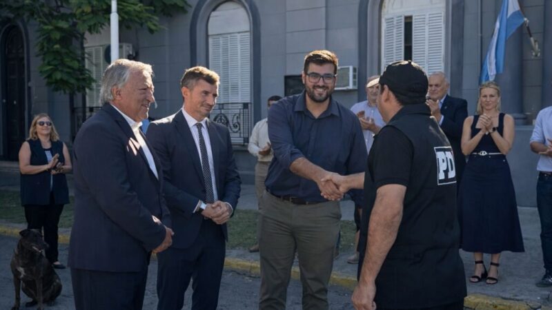 Avellaneda participó de la entrega de móviles para la Policía de Investigaciones ¿Cuál fue la inversión?