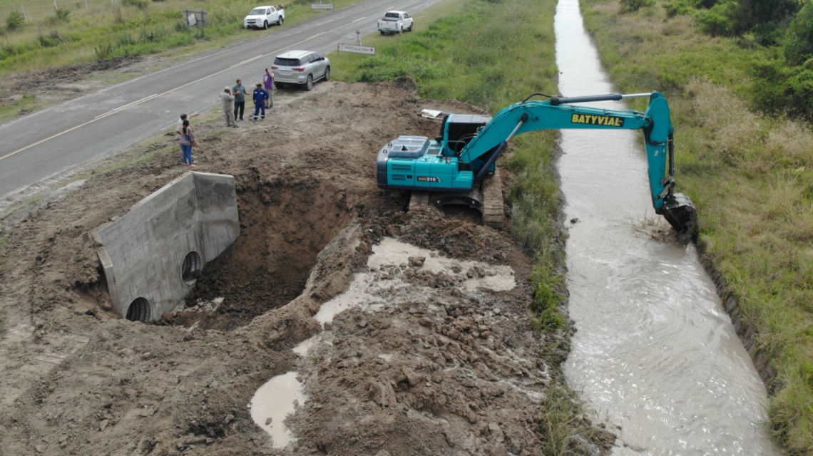 Para reducir el riesgo hídrico en Vera, la Provincia ultima detalles en obras estratégicos