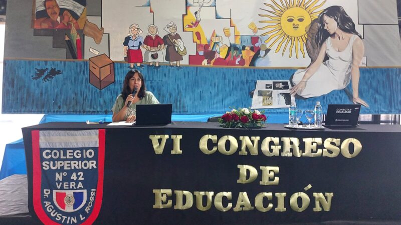 Presentaron una nueva edición del Congreso regional de Educación en Vera
