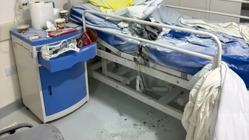 Un paciente del área de salud mental inició un incendio en el Hospital Reconquista ¿Qué pasó con la alarma?